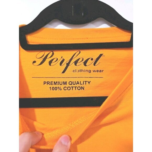 Philipp Plein T-Shirt Men Medium Orange All Over Print Preppy Rockabilly - Picture 5 of 10